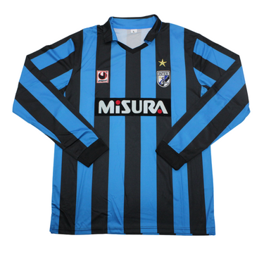 Camisa Inter de Milão Manga Longa Home 88/89 - Versão Retrô
