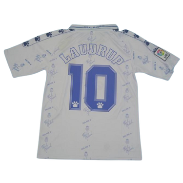 Camisa Real Madrid Home 94/96 - Versão Retrô "Laudrup" Nº 10