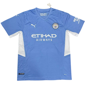 Camisa Manchester City Home 21/22 - Versão Retrô