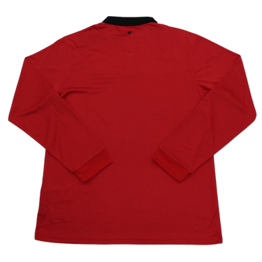Camisa Manchester United Manga Longa Home 13/14 - Versão Retrô