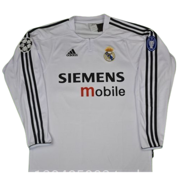 Camisa Real Madrid Home 03/04 - Versão Retrô "Beckham" Nº 23