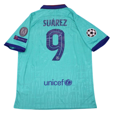 Camisa Barcelona Third Away 19/20 - Versão Retrô "Suárez" Nº 9