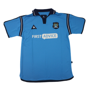 Camisa Manchester City Home 02/03 - Versão Retrô