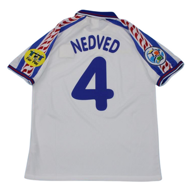 Camisa Retrô Rep Tcheca Away 1996 "Nedved" N°4