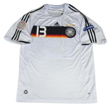 Camisa Retrô Alemanha Home Euro Versão 2008 "Ballack" N°.13