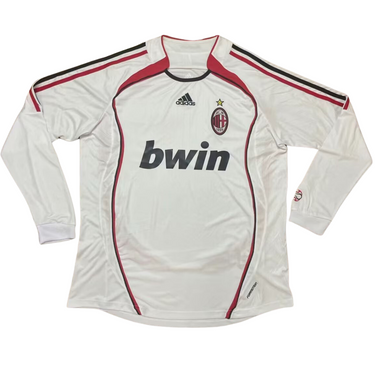 Camisa Milan Manga Longa Away 06/07 - Versão Retrô