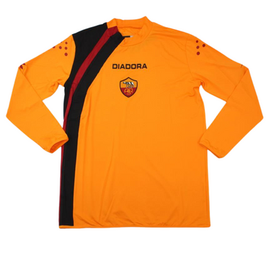 Camisa Roma Manga Longa Away 05/06 - Versão Retrô