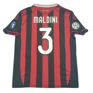 Camisa Retrô Milan Home Edição Maldini 09/10 "Maldini" N°.3