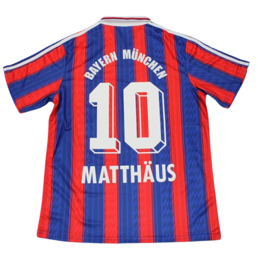 Camisa Bayern de Munique Home 95/97 - Versão Retrô "Matthäus" N° 10