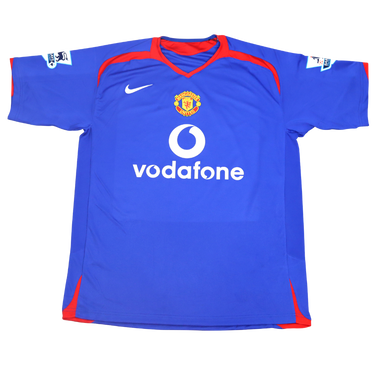 Camisa Manchester United Away 05/06 - Versão Retrô "Rooney" Nº 8