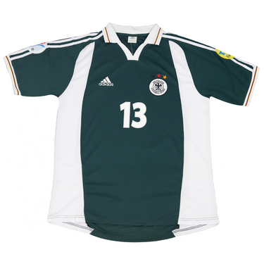 Camisa Retrô Alemanha Away 2000 "Ballack" N°.13