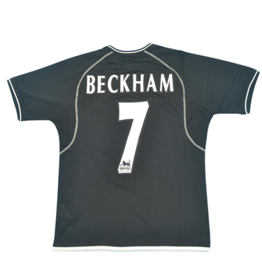 Camisa Manchester United Away 00/02 - Versão Retrô "Beckham" Nº 7