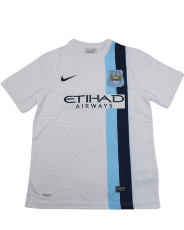 Camisa Manchester City Away 13/14 - Versão Retrô "Kun Aguero" Nº 16
