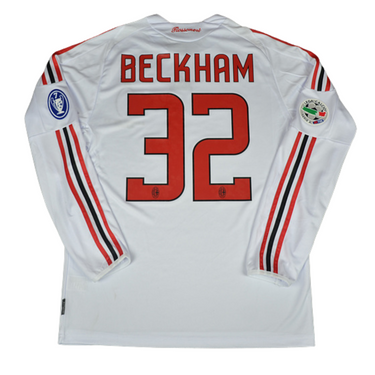 Camisa Milan Manga Longa 08/09 - Versão Retrô "Beckham" Nº 32