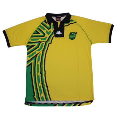 Camisa Jamaica Home 1998 - Versão Retrô