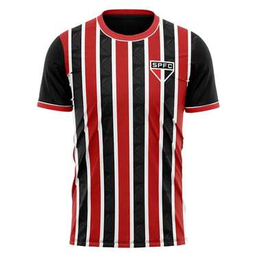 Camisa Casual SPFC Tricolor - infantil
