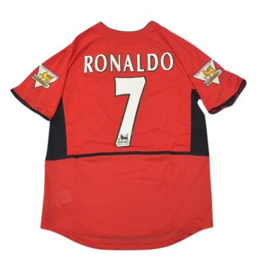 Camisa Manchester United Home 02/04 - Versão Retrô "Cristiano Ronaldo" Nº 7