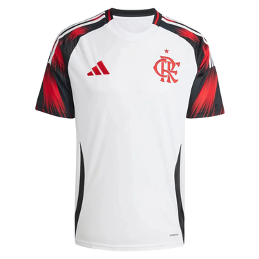 Camisa Flamengo II 2025/26 Torcedor Adidas Masculina - Branco