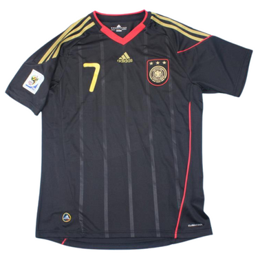 Camisa Retrô Alemanha Away  Copa do Mundo Versão 2010 "Schweinsteiger" N°.7
