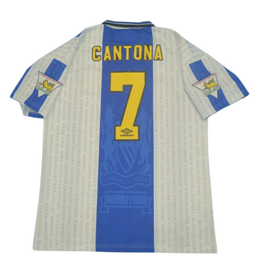 Camisa Manchester United Away 94/96 - Versão Retrô "Cantona" Nº 7