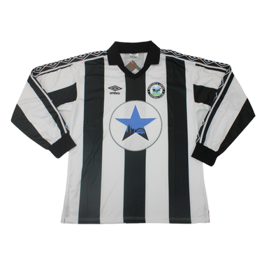 Camisa Newcastle United Manga Longa Home 80/82 - Versão Retrô