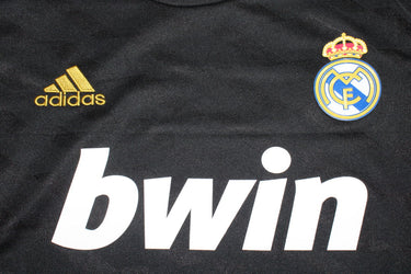 Camisa Real Madrid Manga Longa Away 11/12 - Versão Retrô