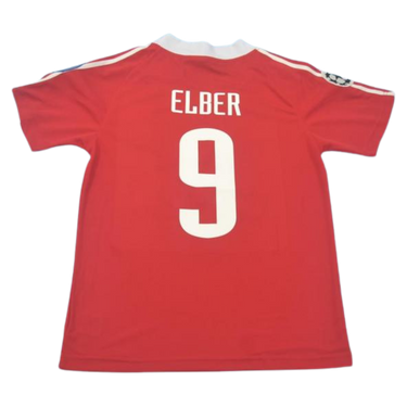Camisa Bayern de Munique Home 00/01 - Versão Retrô "Elber" N° 9