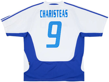 Camisa Grécia Home 2004 - Versão Retrô "Charisteas" N° 9