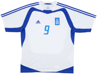 Camisa Grécia Home 2004 - Versão Retrô "Charisteas" N° 9