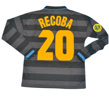 Camisa Inter de Milão Manga Longa 97/98 - Versão Retrô "Recoba" Nº 20