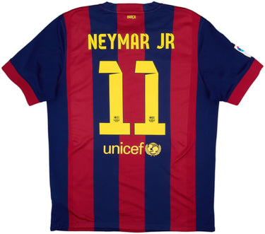 Camisa Barcelona Home 14/15 - Versão Retrô "Neymar Jr" Nº 11