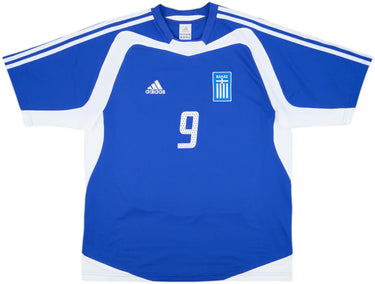 Camisa Grécia Away 2004 - Versão Retrô "Charisteas" N° 9