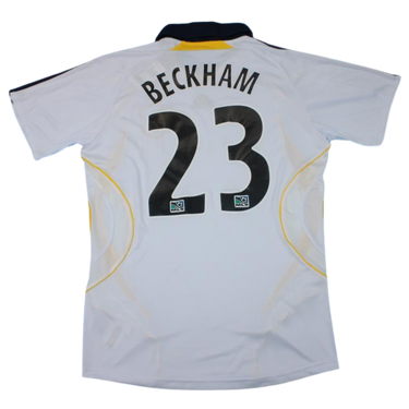 Camisa LA Galaxy Home 07/08 - Versão Retrô "Beckham" Nº 23