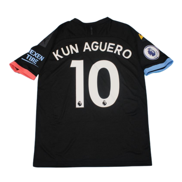 Camisa Manchester City 19/20 - Versão Retrô "Aguero" Nº 10