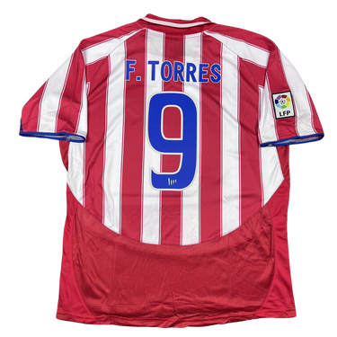Camisa Atlético de Madrid Home 03/04 - Versão Retrô "F.Torres" Nº 9