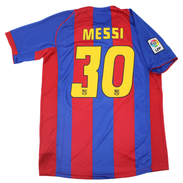 Camisa Barcelona Home 04/05 - Versão Retrô "Messi" Nº 30