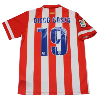 Camisa Atlético de Madrid Home 13/14 - Versão Retrô "Diego Costa" Nº 19