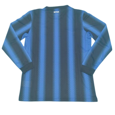 Camisa Inter de Milão Manga Longa Home 10/11 - Versão Retrô