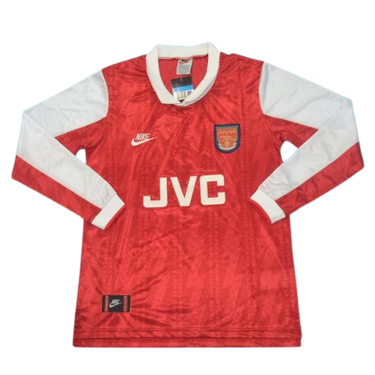 Camisa Arsenal Manga Longa Home 95/96 - Versão Retrô