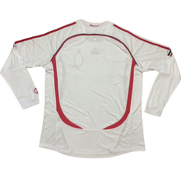 Camisa Milan Manga Longa Away 06/07 - Versão Retrô