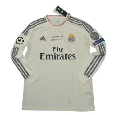 Camisa Real Madrid Manga Longa Home 13/14 - Versão Retrô