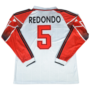 Camisa Milan Manga Longa 97/98 - Versão Retrô "Redondo" Nº 5
