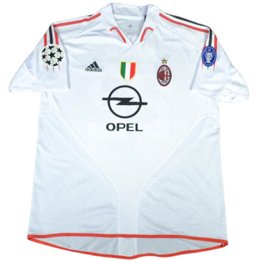 Camisa Retrô Milan Away UCL Versão 04/05 "Kaká" N°.22