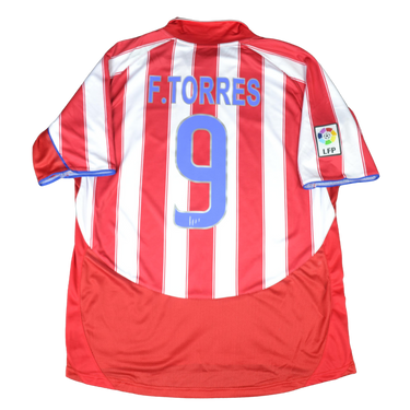 Camisa Atlético de Madrid Home 03/04 - Versão Retrô "F.Torres" Nº 9