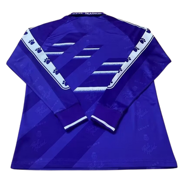 Camisa Real Madrid Manga Longa Away 94/96 - Versão Retrô