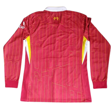 Camisa Liverpool Manga Longa Home 24/25 - Versão Retrô