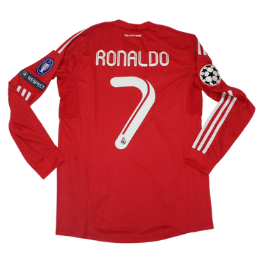 Camisa Real Madrid Manga Longa 11/12 - Versão Retrô "Cristiano Ronaldo" Nº 7