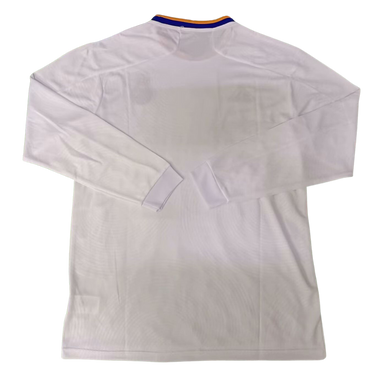 Camisa Real Madrid Manga Longa Home 21/22 - Versão Retrô