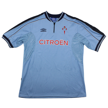 Camisa Celta de Vigo Home 99/00 - Versão Retrô "Mazinho" Nº 6