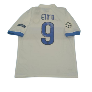 Camisa Retrô Inter de Milão Away  UCL Versão 09/10 "Eto'o" N°.9